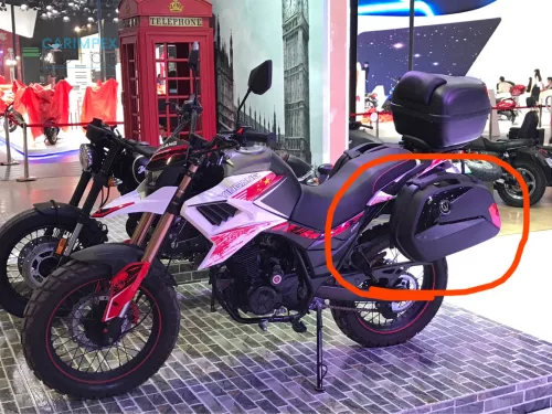 23 L JDR Motoros oldalsó Túradoboz szett