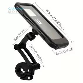 360 fokban forditható Motor, Kerékpár Telefontartó 