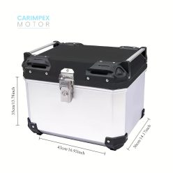 45L JDR  Motoros Túradoboz Aluminium  Fix rögzitésű
