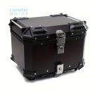 45L JDR  Motoros Túradoboz Aluminium Fekete Levehető 
