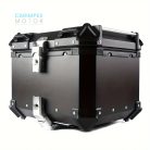 45L JDR  Motoros Túradoboz Aluminium Fekete Levehető 