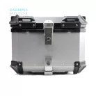 45 L JDR Motoros Túradoboz ABS Aluminium szín Levehető 