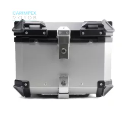 45 L JDR Motoros Túradoboz ABS Aluminium szín Levehető 