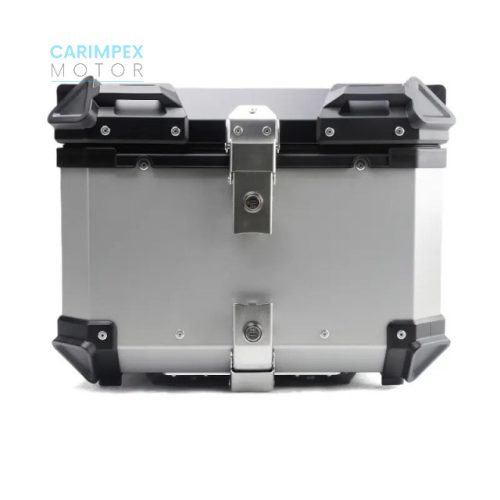 45 L JDR Motoros Túradoboz ABS Aluminium szín Levehető 