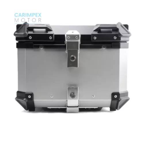 45 L JDR Motoros Túradoboz ABS Aluminium szín Levehető 