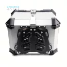 45 L JDR Motoros Túradoboz ABS Aluminium szín Levehető 