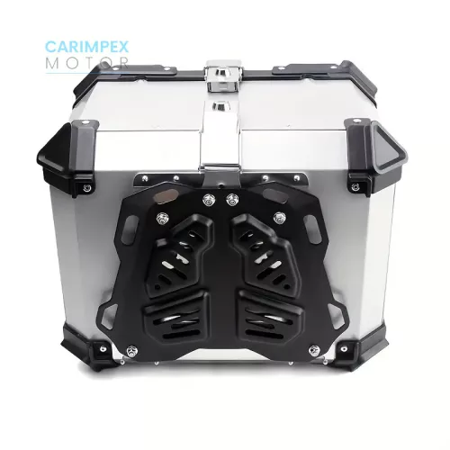 45 L JDR Motoros Túradoboz ABS Aluminium szín Levehető 