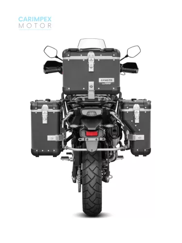 CFMOTO 450/700/800MT/800MT-X Alumínium oldaldoboz szett (fekete)