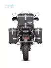 CFMOTO 450/700/800MT/800MT-X Alumínium oldaldoboz szett (fekete)