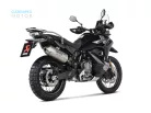 CFMOTO 800MT-X AKRAPOVIC Slip-On kipufogó carbon hővédő pajzs