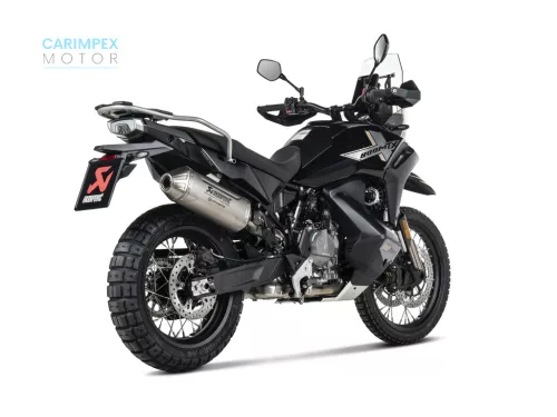 CFMOTO 800MT-X AKRAPOVIC Slip-On kipufogó carbon hővédő pajzs
