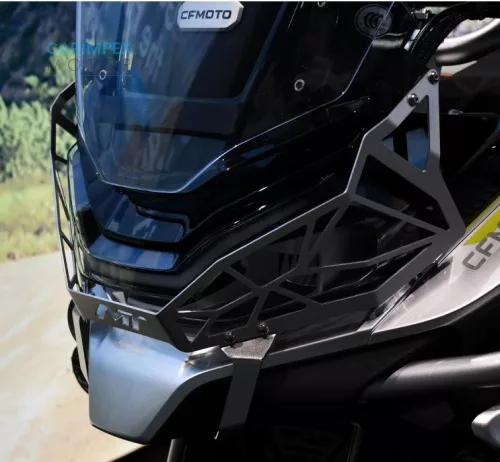 CFMOTO 800MT Első fényszóró védőburkolat (fekete)