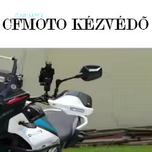 CFMOTO 450 MT Kézvédő burkolat Fehér sötétetett színben  