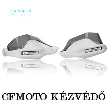 CFMOTO 450 MT Kézvédő burkolat fehér színben átlátszó betéttel