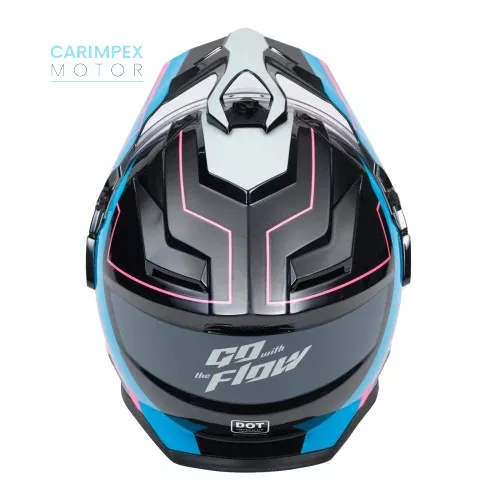 CFMOTO MT bukósisak kék