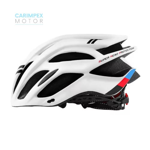 Casco Kerékpár bukósisak Fehér légáteresztő, UV védelem, 54-61cm