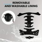 Casco Kerékpár bukósisak Fehér légáteresztő, UV védelem, 54-61cm