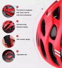Casco Kerékpár Bukósisak Kék légáteresztő, UV védelem, 54-61cm
