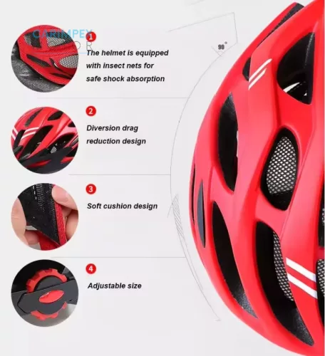 Casco Kerékpár Bukósisak Kék légáteresztő, UV védelem, 54-61cm