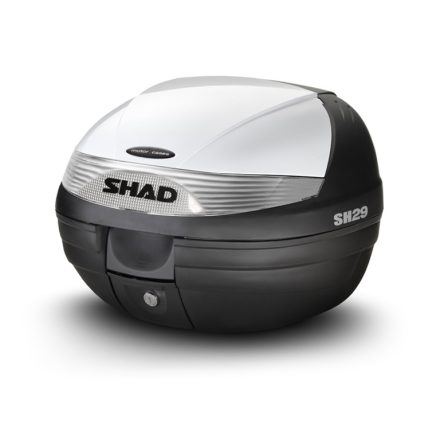Sisakdoboz SH29 black injected w/clear lens