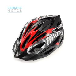   Flip Kerékpár Bukósisak Piros légáteresztő, UV védelem, 54-61cm