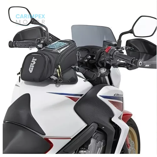 Giwi motorkerékpár üzemanyagtanktáska telefontartóval