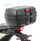 45 L JDR  Motoros Túradoboz Levehető Fekete