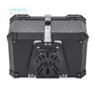 65 L JDR  Motoros Túradoboz ALuminium Fekete színben levehető.