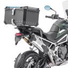 65 L JDR  Motoros Túradoboz ALuminium Fekete színben levehető.