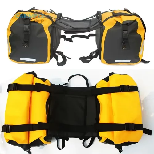 Motorkerékpár nyeregtáska szett