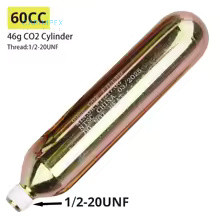 Motorkerékpár Légzsákmellényhez CO2 45 gr / 60 ccm sűritett levegős patron 