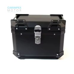   45L JDR  Motoros Túradoboz Aluminium Fekete Fix rögzitésű