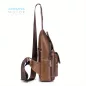 Motorkerékpáros Vintage bőr válltáska 