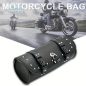 Motorkerékpár Vintage Hengeres Nyeregtáska Fekete