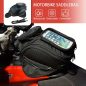 Motoros Tanktáska vízálló telefon és GPS tartóval