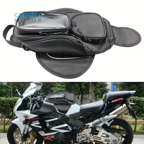 Motorkerékpár Tanktáska vízálló telefon és GPS tartóval