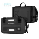 Motowolf Motorkerékpár oldaltáska 2 db -os szett, fekete színben 