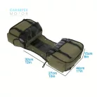 Motorkerékpár  Nyeregtáska Fekete szett