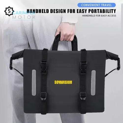 SOYAVISION Motorkerékpár 60 L nyeregtáska,  Oldaltáska 2 db- os szett