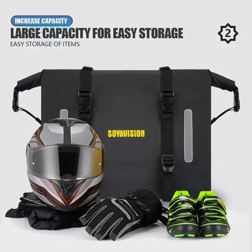 SOYAVISION Motorkerékpár 60 L nyeregtáska,  Oldaltáska 2 db- os szett