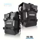 SOYAVISION Motorkerékpár kistáska 11L -13 L, 2db szett