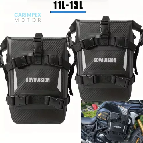 SOYAVISION Motorkerékpár kistáska 11L -13 L, 2db szett