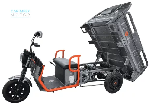 YADEA ET155H elektromos áruszállító háromkerekű (72V 58Ah grafén, 38km/h, 3000W, 100N·m, 227kg)