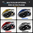 Flip Kerékpár bukósisak kék légáteresztő, UV védelem, 54-61cm