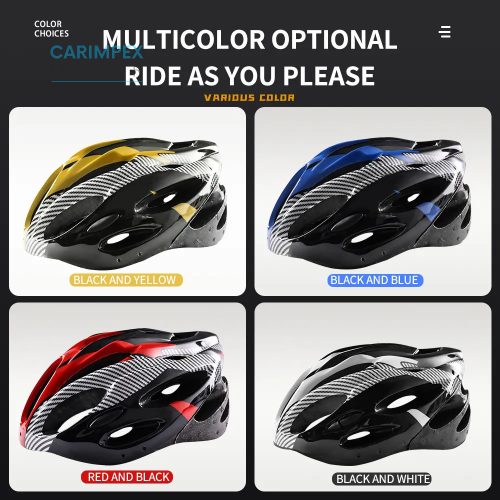 Flip Kerékpár bukósisak kék légáteresztő, UV védelem, 54-61cm