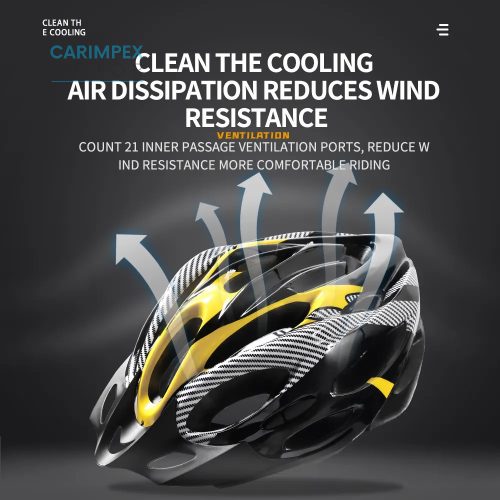 Flip Kerékpár bukósisak kék légáteresztő, UV védelem, 54-61cm