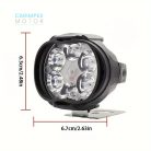 Motorkerákpár Led lámpa kapcsolóval 