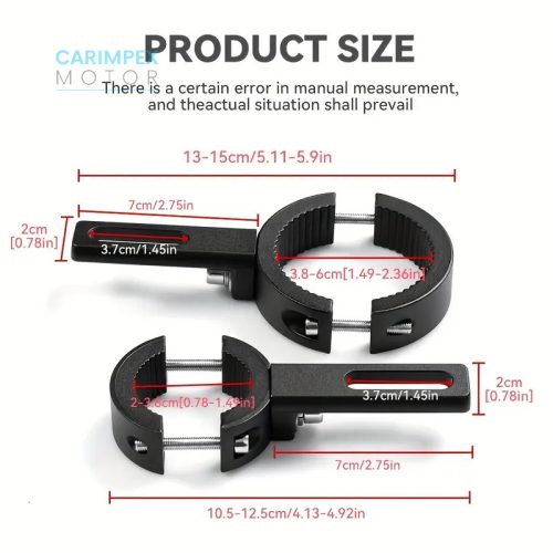 Motorkerékpár Led lámpa tartó lapos