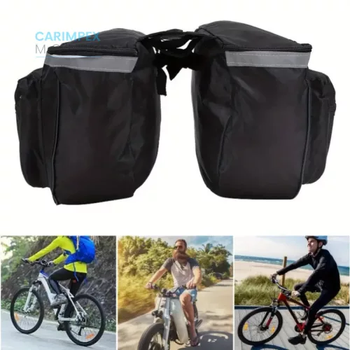 Motor, kerékpár nyeregtáska Fekete 