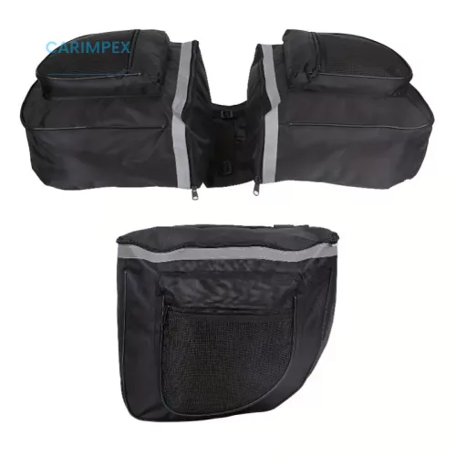 Motor, kerékpár nyeregtáska Fekete 